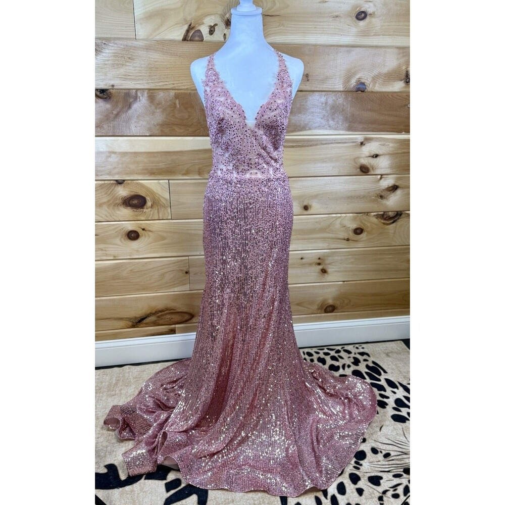 Morilee Prom gown Formal Size 11/12 Blush Pink